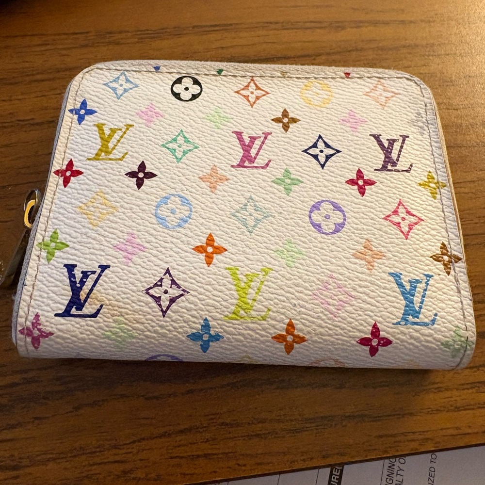 LOUIS VUITTON Monogram Multicolor Zippy Coin Purse